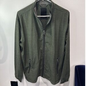 Linksoul Army Green Full Zip‎ Men's Jacket Size Large